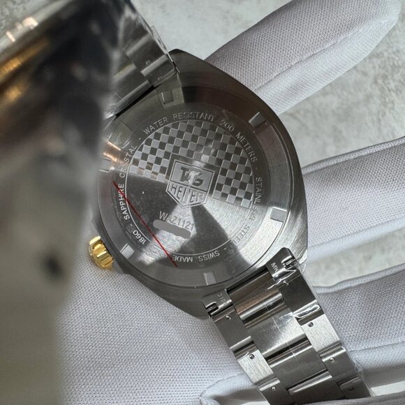 Authentic Tag Heuer 41mm Formula 1 Black Gold Quartz Men's Watch WAZ1121.BB0879 - Picture 4 of 8